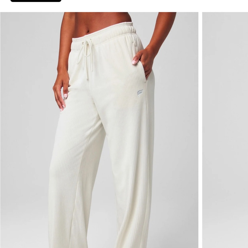 Fabletics Plush Ribbed Lounge Pants NEW